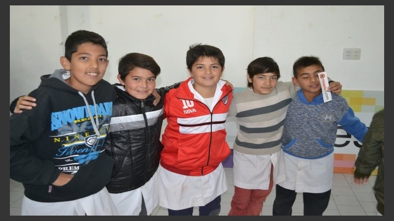 Los chicos de Carlos Pellegrini disfrutan de Cultura Más Vos.