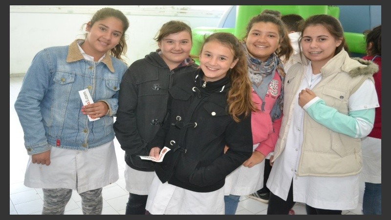 Los chicos de Carlos Pellegrini disfrutan de Cultura Más Vos.