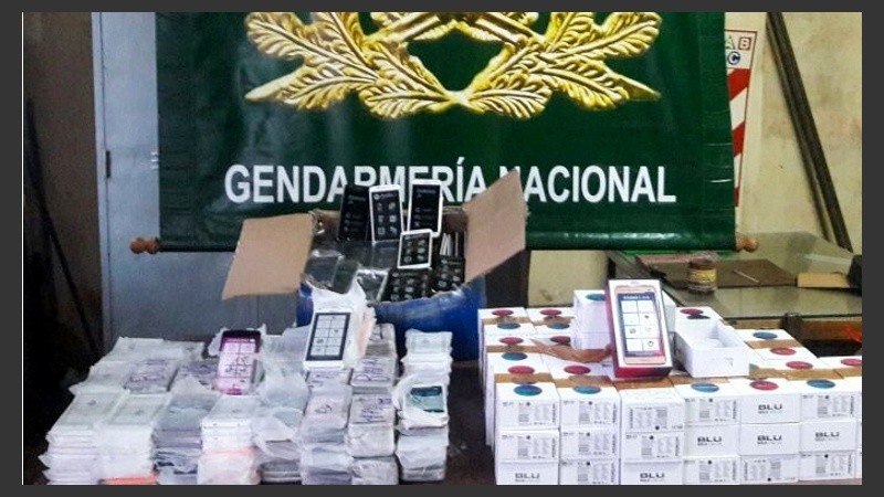 El intento de contrabando fue advertido por gendarmes de Formosa. 