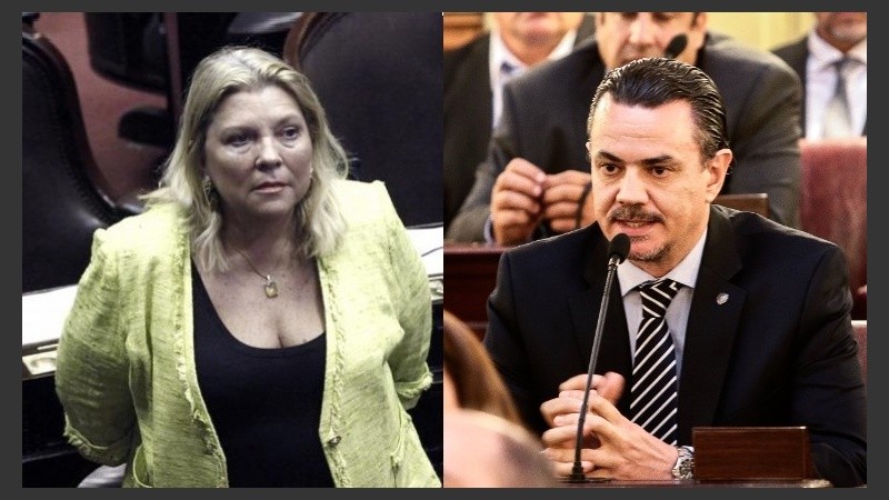 Los dirigentes se increparon por Twitter.