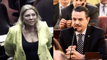 Los dirigentes se increparon por Twitter.