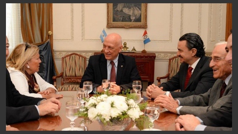 Bonfatti con Carrió, cuando la relación era otra. 