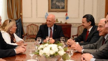 Bonfatti con Carrió, cuando la relación era otra.