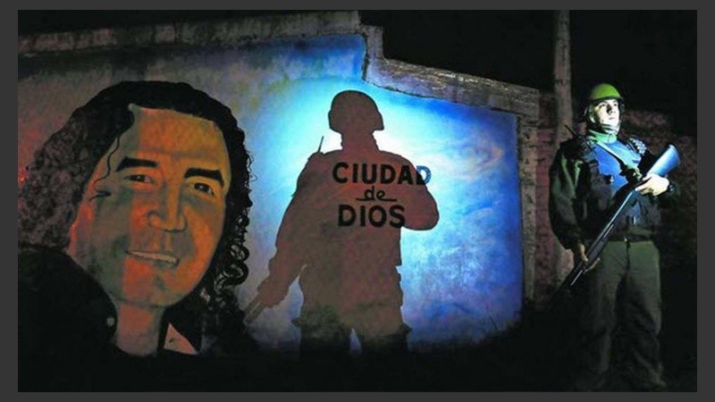 Un mural le rinde homenaje a Claudio Cantero.