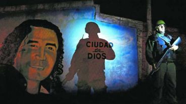 Un mural le rinde homenaje a Claudio Cantero.