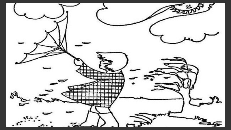 Viento y lluvia para este jueves. 