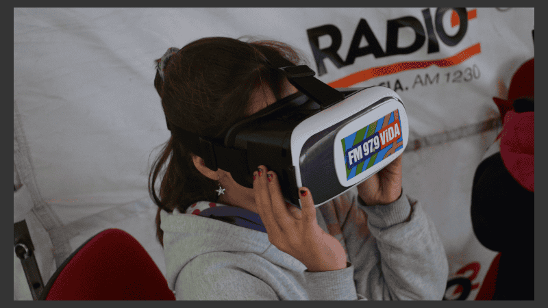 Otra realidad: Los chicos se sumergen en el mundo virtual.