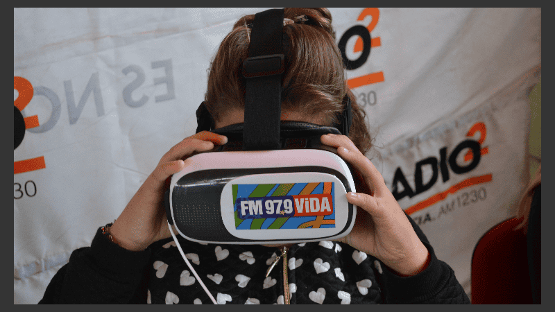 Otra realidad: Los chicos se sumergen en el mundo virtual.