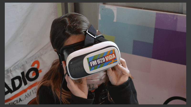 Otra realidad: Los chicos se sumergen en el mundo virtual.