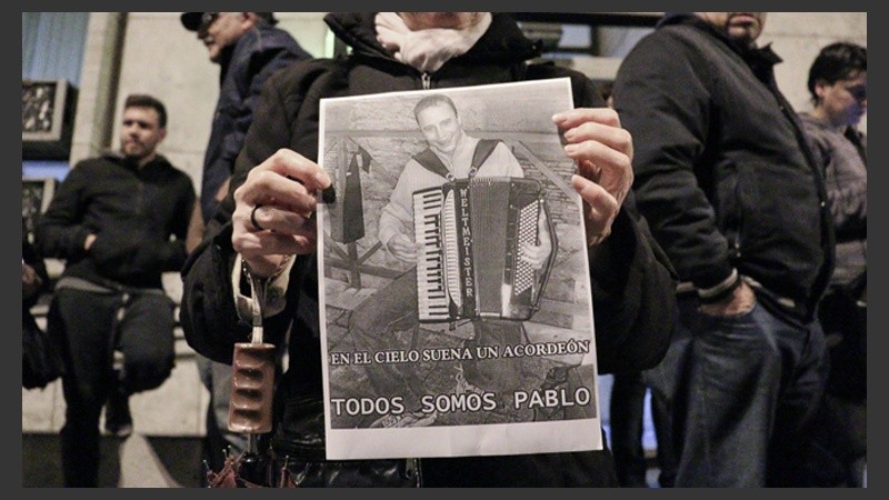 Familiares y amigos recordaron a Pablo.