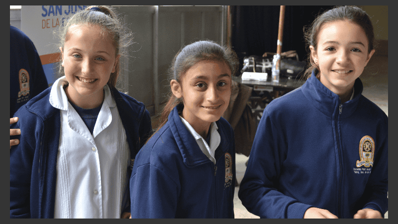 Los chicos de San José de la Esquina, felices de participar de Cultura Más Vos.