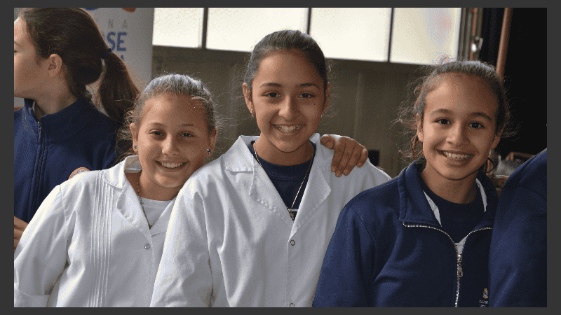 Los chicos de San José de la Esquina, felices de participar de Cultura Más Vos.