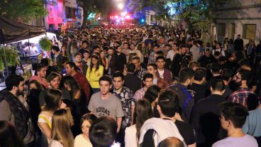 Una multitud participó del primer festival de cerveza artesanal en Rosario.  (Alan Monzón/Rosario3.com)