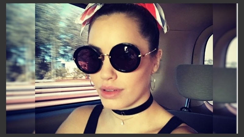 La actriz mostró nuevamente su fastidio con los paparazi.