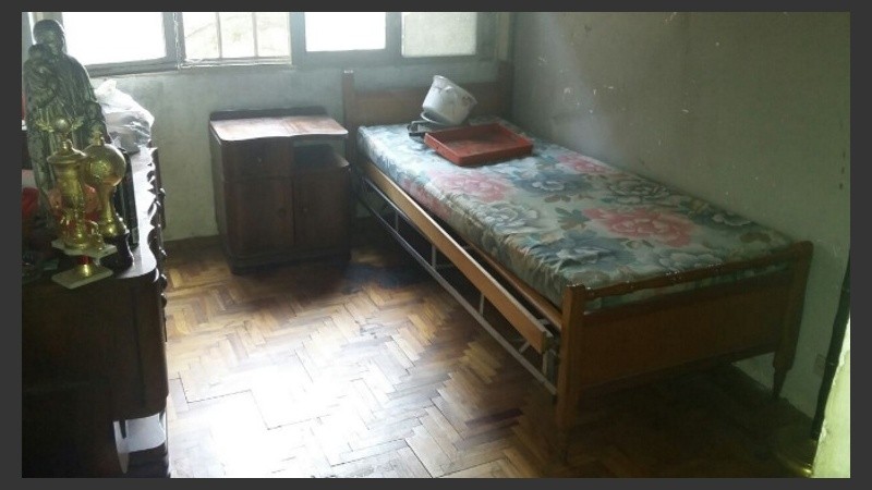 El departamento tras la tarea de limpieza.