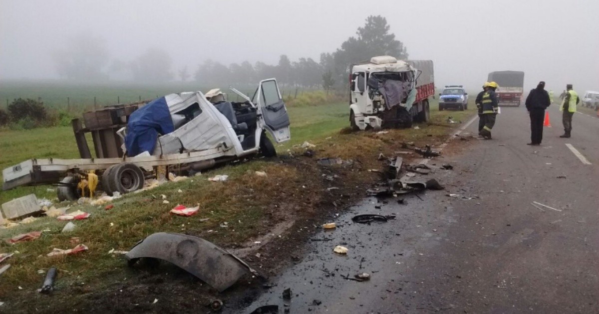Dos muertos tras un choque de camiones en la ruta 34 | Rosario3