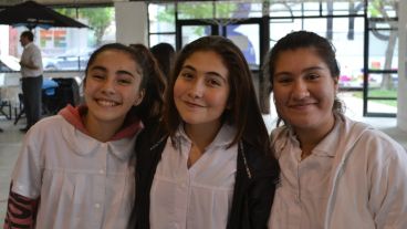Las chicas de Arroyo Seco, felices de participar de Cultura Más Vos.