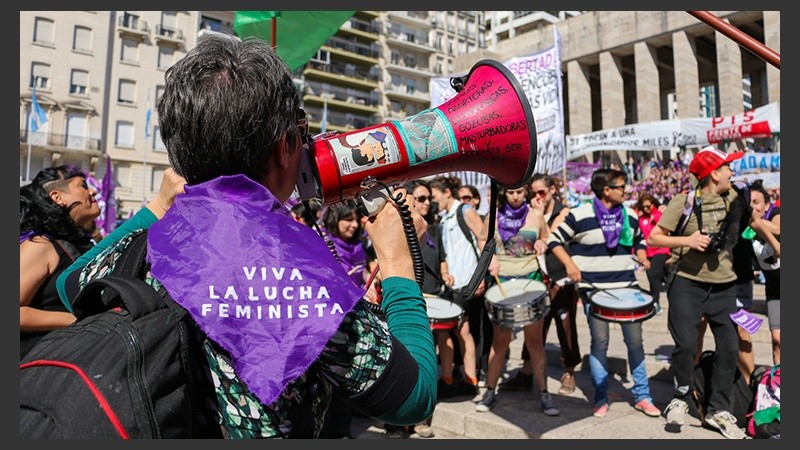 Comenzó el Encuentro Nacional de Mujeres en Rosario. 