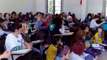 Los talleres se desarrollaron este sábado en facultades, escuela e institutos de Rosario.