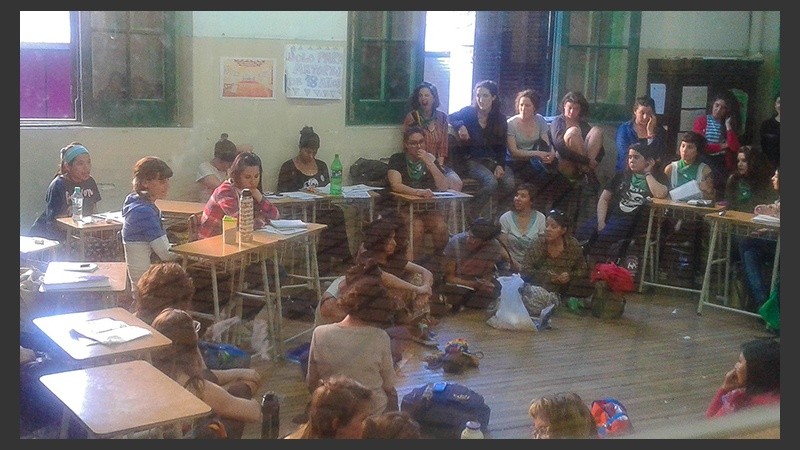 Algunos de los talleres que tuvieron como eje el trabajo, la desocupación y la precarización laboral.