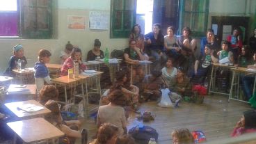 Algunos de los talleres que tuvieron como eje el trabajo, la desocupación y la precarización laboral.