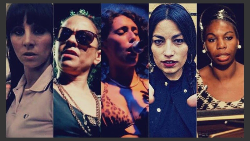 Una seguidilla de temas para entrar en clima. después de la marcha, hay peña.