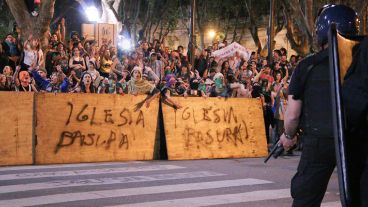 Hubo incidentes en la Catedral.