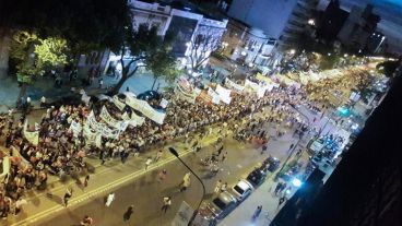 Más de 20 cuadras de largo en una manifestación histórica.