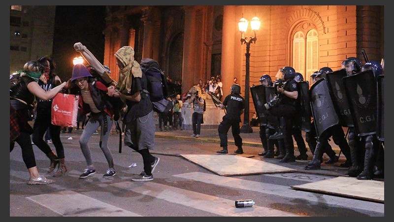 Hubo incidentes en la Catedral.
