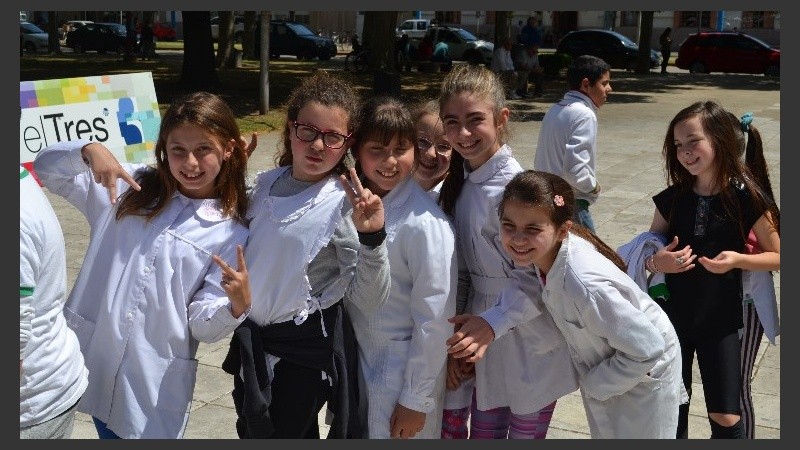 Los chicos de Casilda disfrutaron los juegos y las actividades bajo un calor intenso