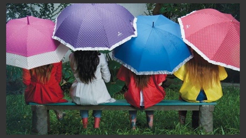 Mucho color ante tanto cielo gris. 