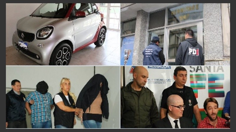 Unos 20 allanamientos se concretaron este miércoles. 