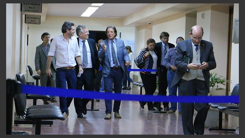 La audiencia se realizó en la Sala 1 del edificio de Tribunales. 