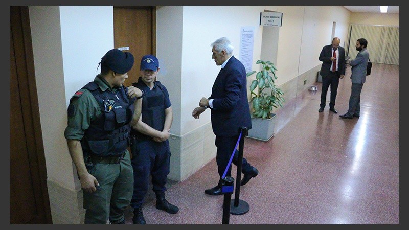 La audiencia se realizó en la Sala 1 del edificio de Tribunales. 