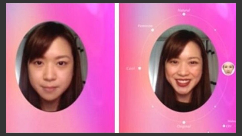 La aplicación permitirá mantener un maquillaje online.