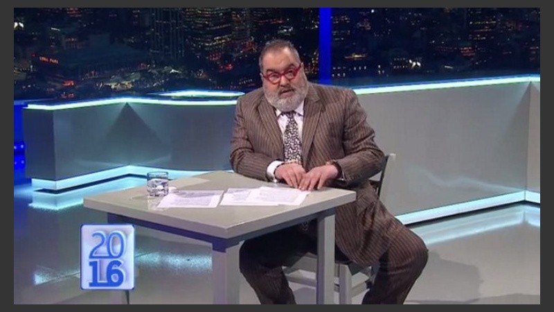 Lanata expresó su enojo con la situación. 