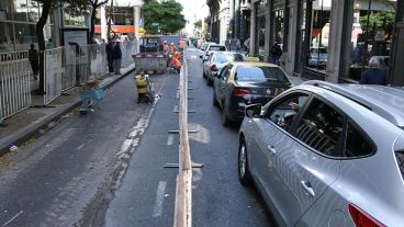 Se ensancharán las veredas que mejorarán la mejor circulación de peatones y ciclistas. (Alan Monzón/Rosario3.com)