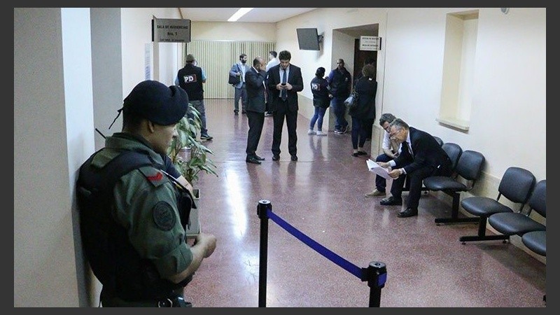 Los detenidos volvieron este martes a Tribunales. 