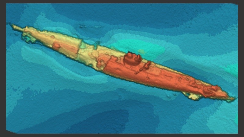 El arqueólogo, Innes McCartney, ayudó a identificar los restos de la nave.