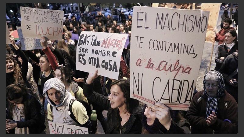 Rosario tuvo su masiva manifestación este miércoles. (Alan Monzón/Rosario3.com)