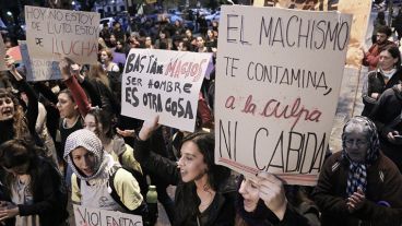 Rosario tuvo su masiva manifestación este miércoles. (Alan Monzón/Rosario3.com)