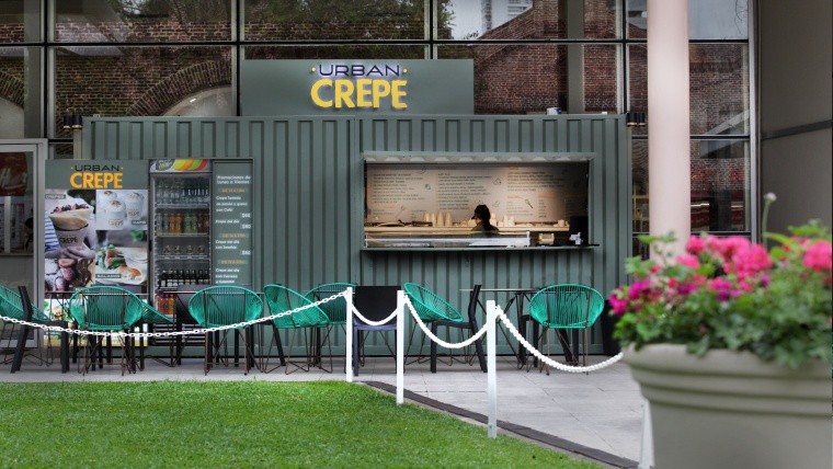 Urban Crepe: el primer container restaurante ya funciona en Diario Porven