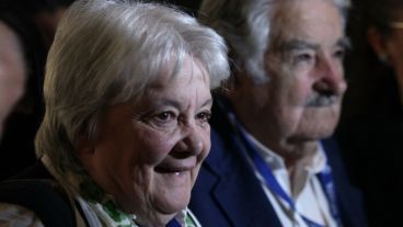 Topolansky y Mujica, en una foto reciente en México.