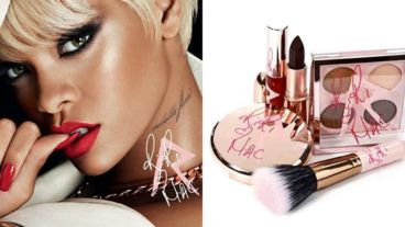 Rihanna lanzó en 2013 su primera colección de maquillaje de la mano de MAC.