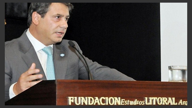 El empresario rosarino premiado en España.