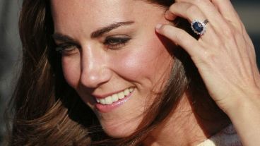 El anillo de Kate Middleton perteneció a Diana de Gales.