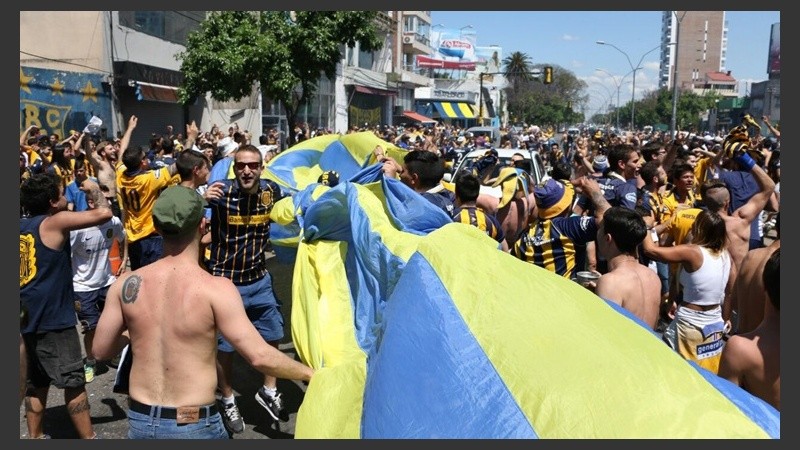 Una gran bandera para la previa.