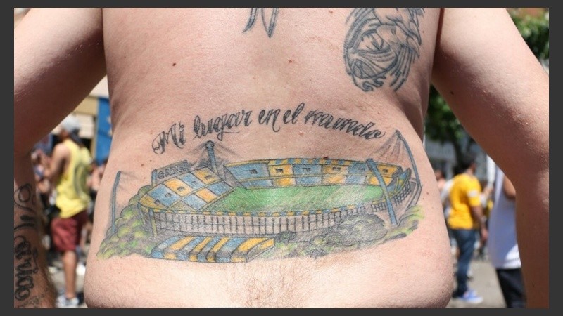 El tatuaje del hincha.