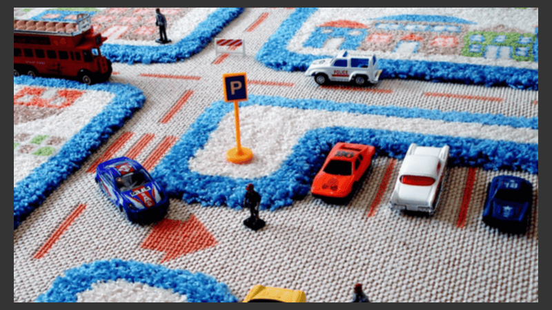 También participaron agentes de tránsito.