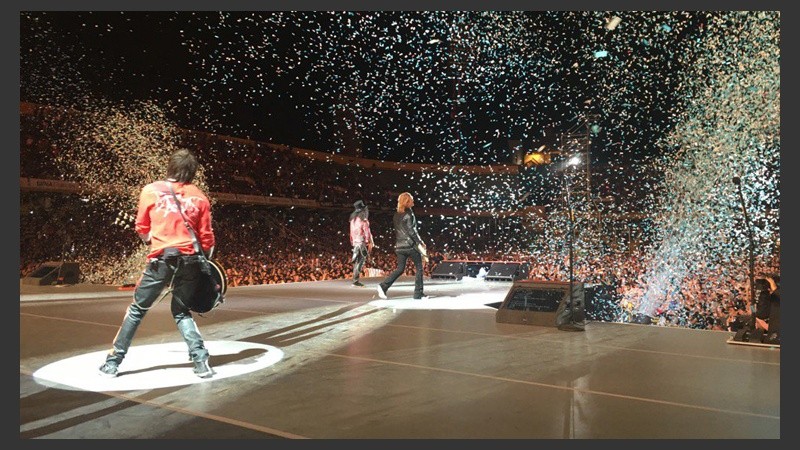 Un show inolvidable en Rosario. (@deljamesgang)